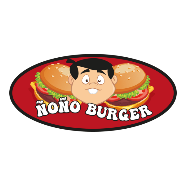 ÑOÑO BURGUER Logo PNG Vector