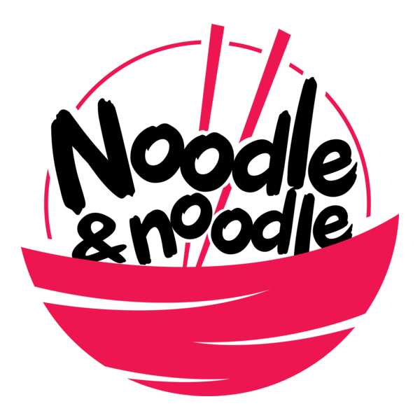 Noodle & Noodle Logo PNG Vector