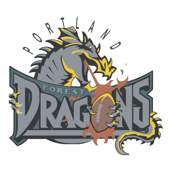 Portland Forest Dragons Logo PNG Vector