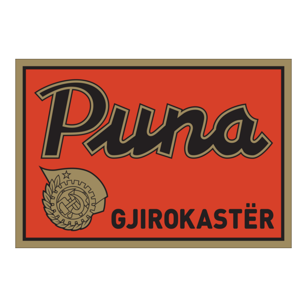 Puna Gjirokastër (1950's) Logo PNG Vector