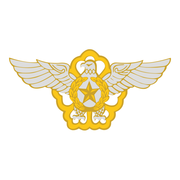 Republic of Korea Air Force Logo PNG Vector