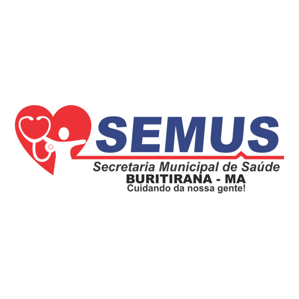 SEMUS - SECRETARIA MUNICIPAL DE SAÚDE BURITIRANA Logo PNG Vector