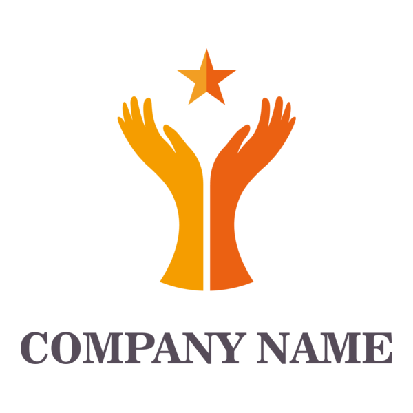 Stars on the Head Logo PNG Vector