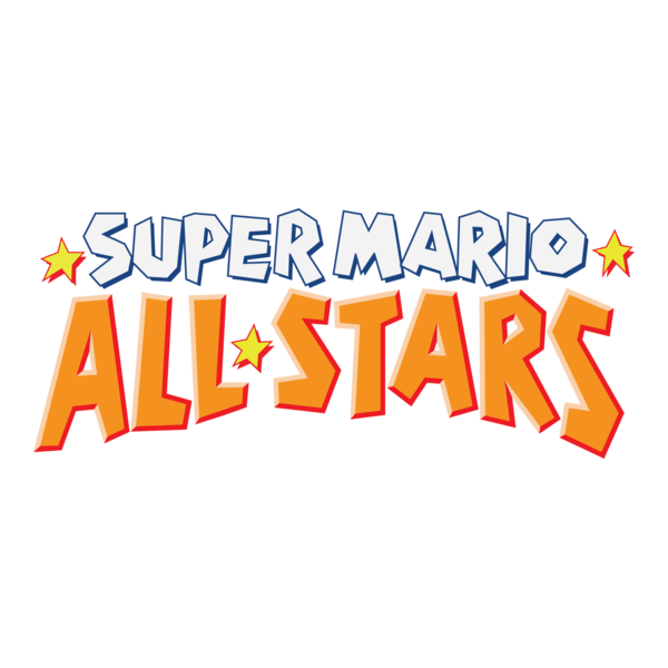 super mario all stars Logo PNG Vector