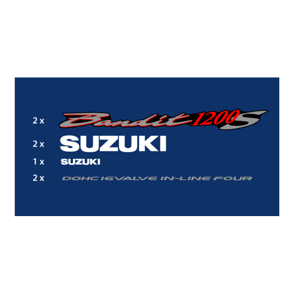 Suzuki Bandit 1200 S Logo PNG Vector