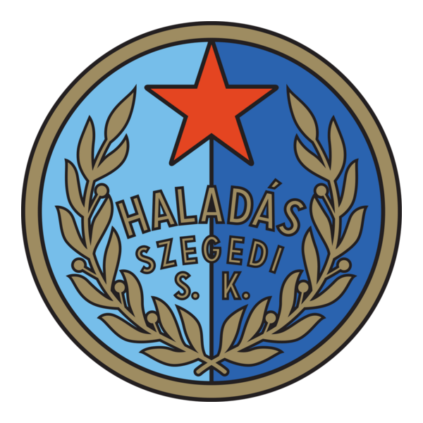 Szegedi Haladas SK (mid 1950's) Logo PNG Vector