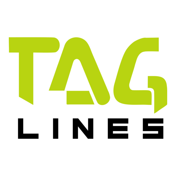 Tag Lines Logo PNG Vector