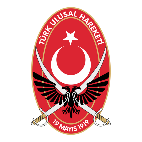 Türk Ulusal Hareketi Logo PNG Vector