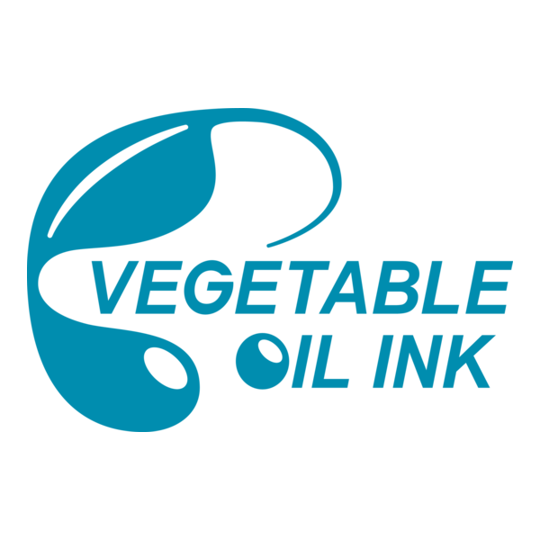 Vegetable Oil Ink Logo PNG Vector