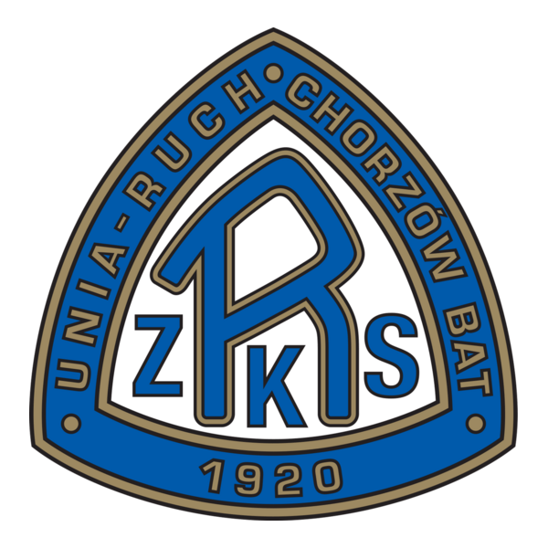 ZKS Unia-Ruch Chorzów (mid 1950's) Logo PNG Vector