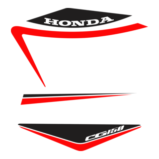 Adesivo Honda Cg 150 Titan Edição Especial Logo PNG Vector