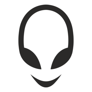 Alien headphones Logo PNG Vector