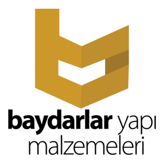 Baydarlar Yapı Malzemeleri Logo PNG Vector