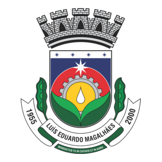 Brasão Município Luís Eduardo Magalhães - Bahia Logo PNG Vector