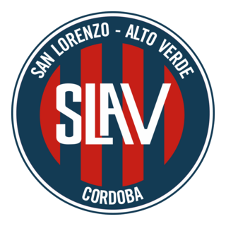 Club San Lorenzo de Barrio Alto Verde Córdoba Logo PNG Vector