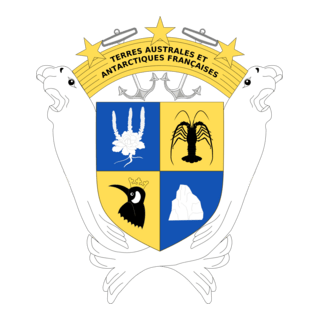 Coat of arms of French Southern and Antarctic Logo PNG Vector