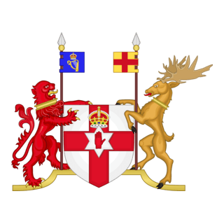 Coat of Arms of Northern Ireland (1953–1972) Logo PNG Vector