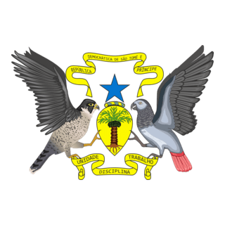 Coat of arms of São Tomé and Príncipe Logo PNG Vector