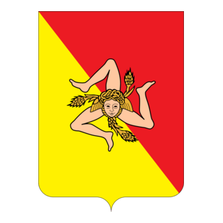 Coat of arms of Sicily Logo PNG Vector