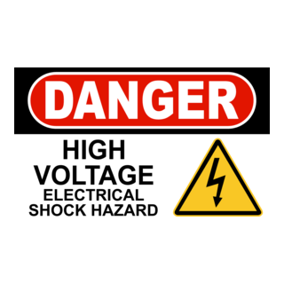 Danger electrical hazard Logo PNG Vector