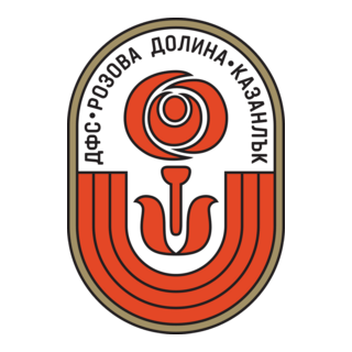 DFS Rozova Dolina Kazanlyk (early 1980's) Logo PNG Vector