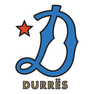 Dinamo Durrës (1950's) Logo PNG Vector