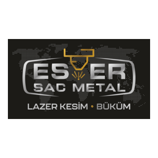 ESER SAC METAL - LAZER KESİM - BÜKÜM Logo PNG Vector