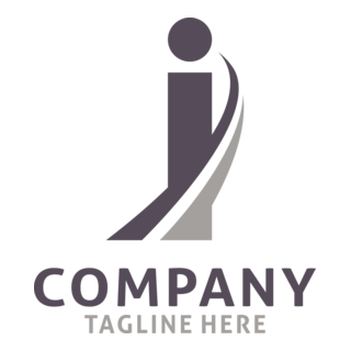 Letter i Company Logo PNG Vector