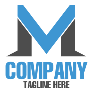 Letter M Company Logo PNG Vector