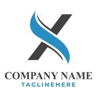 Letter X Company Logo PNG Vector
