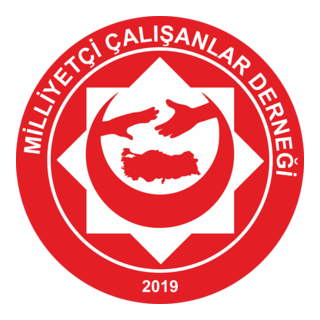 Milliyetçi Calışanlar Derneği Logo PNG Vector