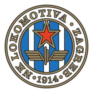 NK Lokomotiva Zagreb (1950's) Logo PNG Vector