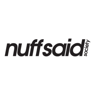 Nuffsaid Society Logo PNG Vector