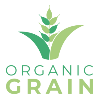 Organic Grain Logo PNG Vector