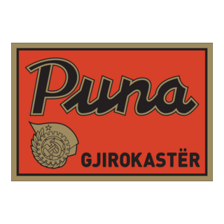 Puna Gjirokastër (1950's) Logo PNG Vector