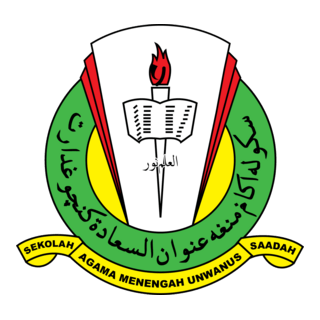 Sekolah Agama Menengah Unwanus Saadah Logo PNG Vector