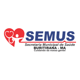SEMUS - SECRETARIA MUNICIPAL DE SAÚDE BURITIRANA Logo PNG Vector