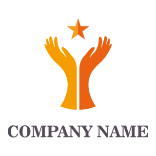 Stars on the Head Logo PNG Vector