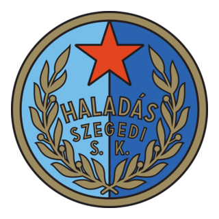 Szegedi Haladas SK (mid 1950's) Logo PNG Vector