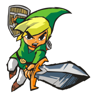 Zelda Cartoon Logo PNG Vector