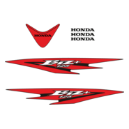 Adesivo Protetor Honda Biz 125 Ano 2010 Logo PNG Vector