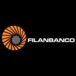 Filanbanco horizontal fondo negro Logo PNG Vector