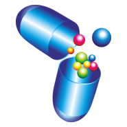 Medicine capsule Logo PNG Vector
