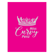 Miss Curvy Perú Logo PNG Vector