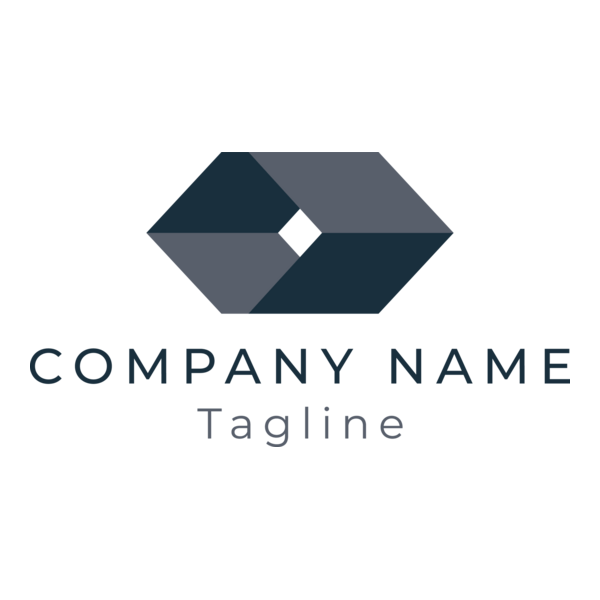 Abstract Company Shape Logo PNG Vector