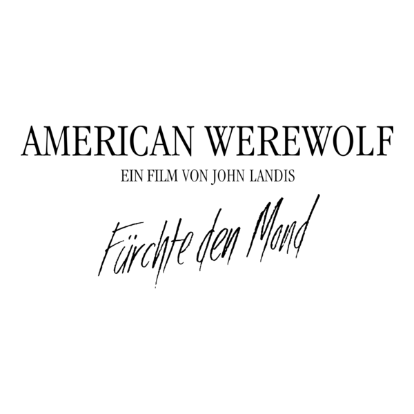American Werewolf Logo PNG Vector