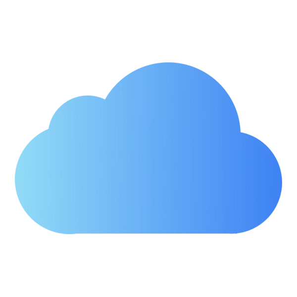 Apple iCloud Logo PNG Vector