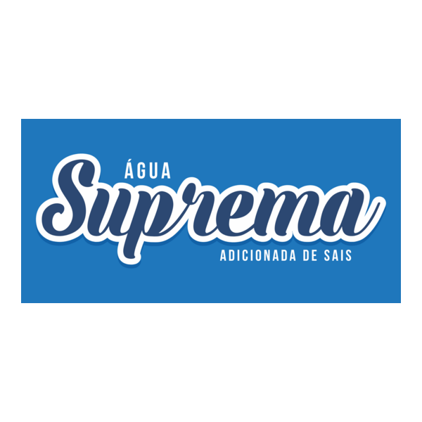 Aqua Suprema Adicionado Sais Logo PNG Vector