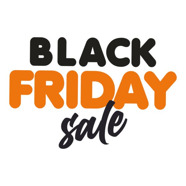 Black Friday Sale Logo PNG Vector