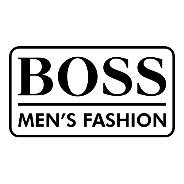 Boss Mens Fashion Logo PNG Vector